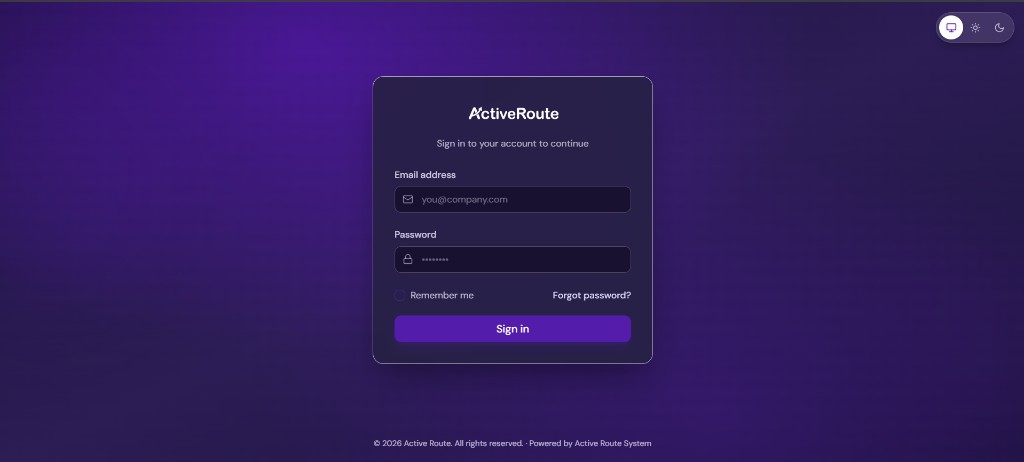 ActiveRoute screenshot 1