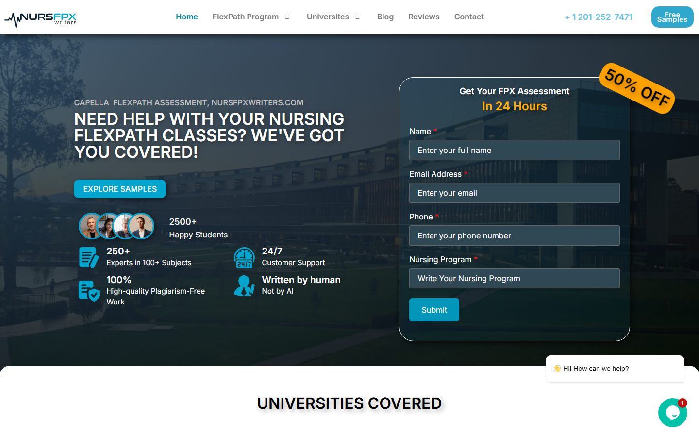 NursFPX Writers screenshot 1